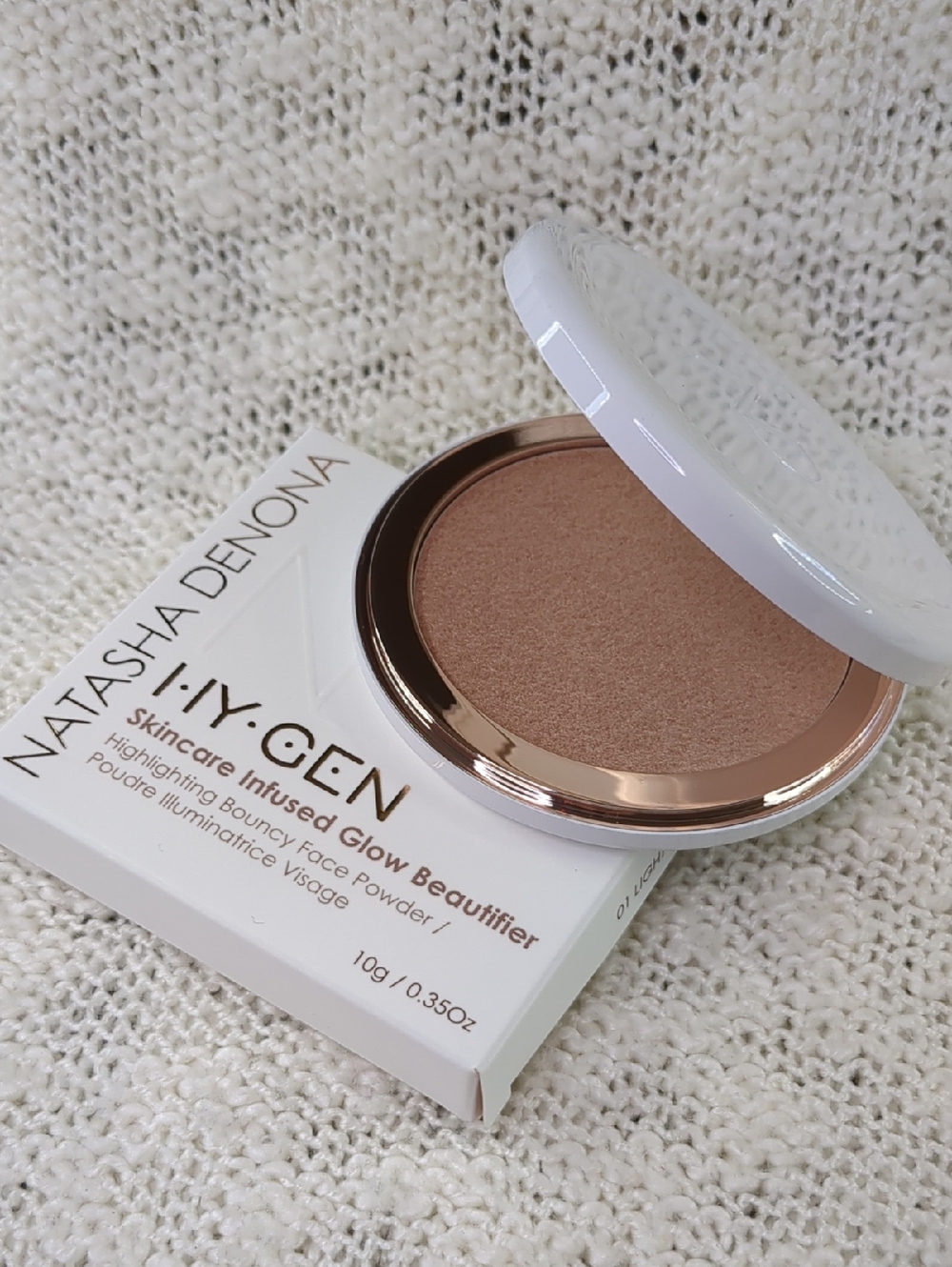 Natasha Denona HY-GEN Skincare Infused Glow Beautifier in 01 Light, 10g/0.35oz